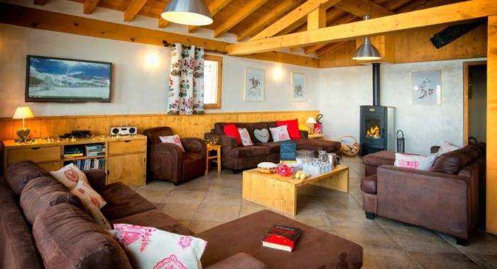 Chalet Fleur de Neige, Les Arcs: Plan Peisey ski chalet, image 3